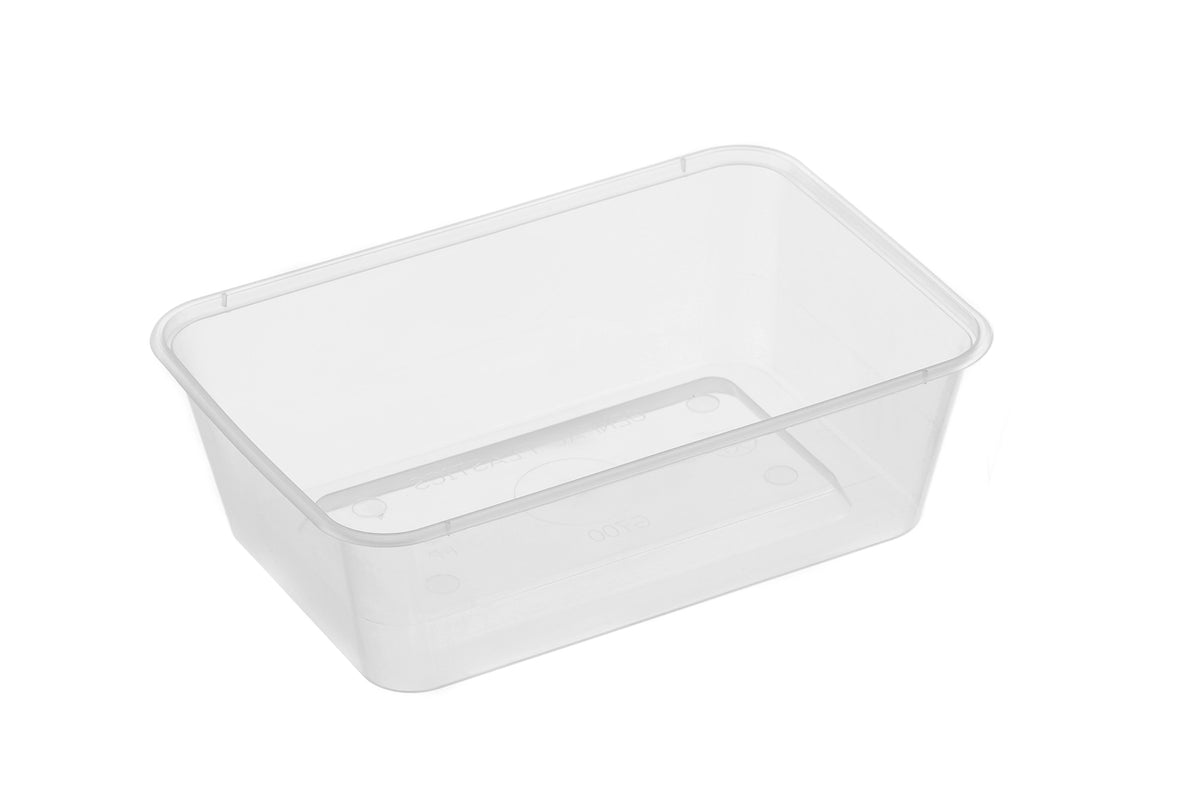 Rectangular Plastic Food Container (Base Only) – Pack-Mart