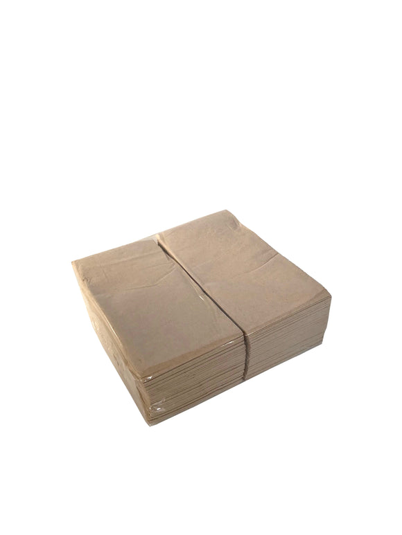 EKO Brown Kraft GT Fold Dinner Napkins