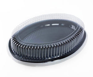 Plastic Oval Food Platter Dome Lid (Lids Only)